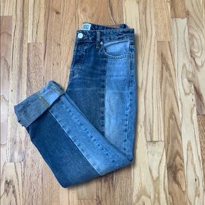 urban outfitters two tone jeans :)